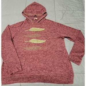 Cute Women's Light Weight Hoodie, Size 3XL